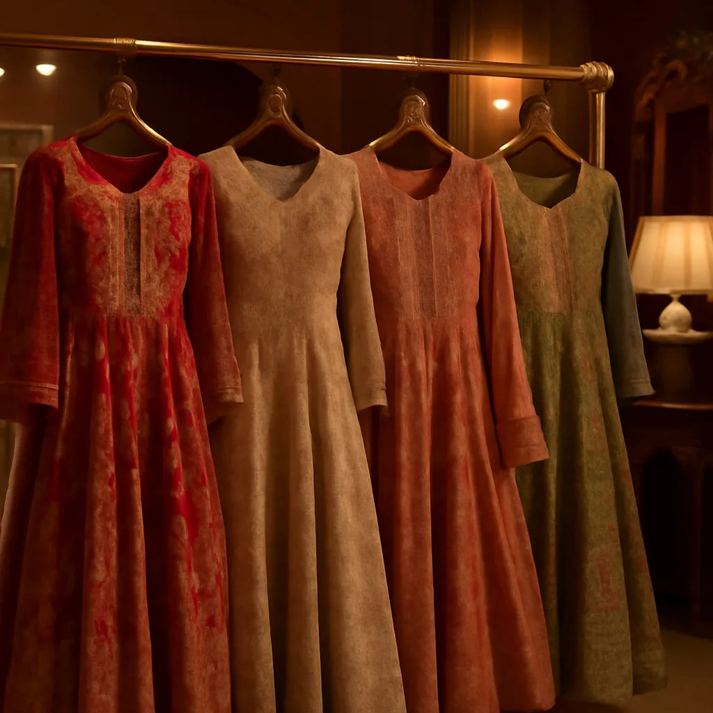 Pakistani wedding wear dresses in rich fabrics and
